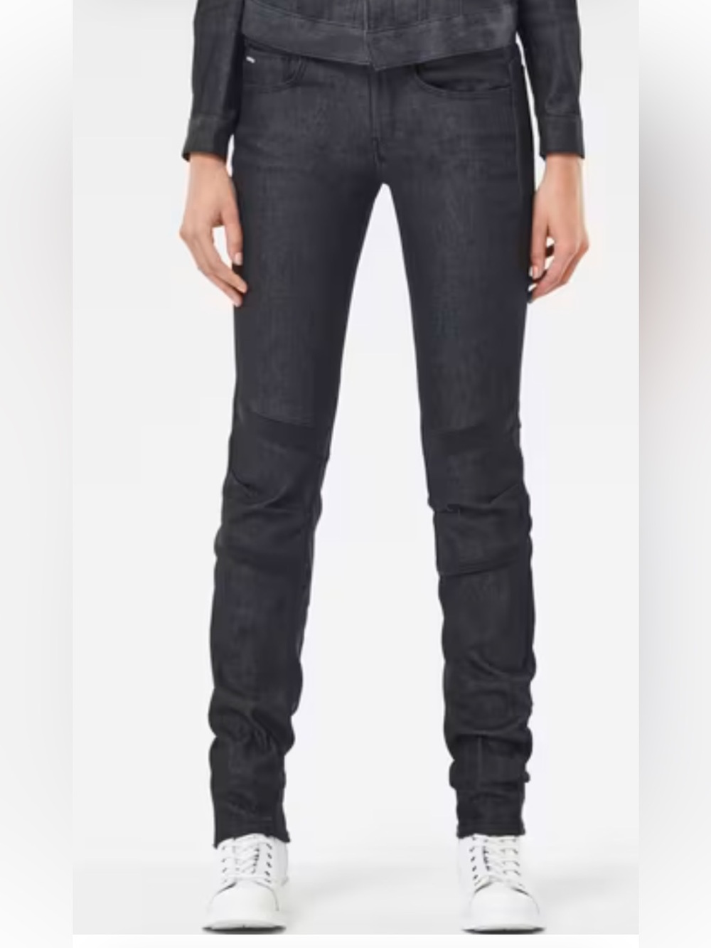 G-Star Motac Deconst 3d Mid Jeans in Dark Blue size 28 length 32